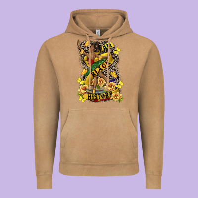I Am Black History Vintage Hoodie Designed By Cowgirlartshop