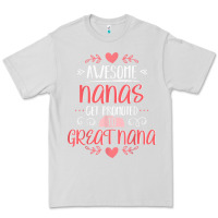 Dove Grey Gift for 1st Time Great Nana  Great Nana Premium Tee - minhPixels