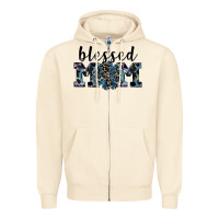 Sandshell blessed mom Zipper Hoodie - SublimationCraftShop