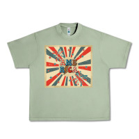 Oil Green retro america Urban Heavy Tee - TumblerDesignByShophia