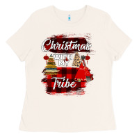 Bone Christmas With My Tribe Ladies Tee - Bettercallsaul