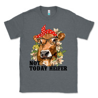 Charcoal Heather Cute Heifer Classic Tee - texasbilliewilder