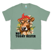 Sage Cute Heifer Classic Tee - texasbilliewilder