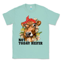 Seafoam Cute Heifer Classic Tee - texasbilliewilder