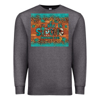 Charcoal Heather she is strong gemstone sunflower leopard Premium Sweatshirt - Artiststas