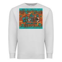 Dove Grey she is strong gemstone sunflower leopard Premium Sweatshirt - Artiststas