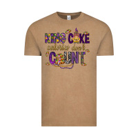 Vintage Coffee King cake calories don't count Vintage Tee - HowdyJamesFarm