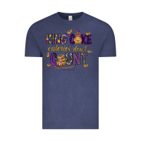 Vintage Denim King cake calories don't count Vintage Tee - HowdyJamesFarm