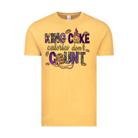 Vintage Mustard King cake calories don't count Vintage Tee - HowdyJamesFarm
