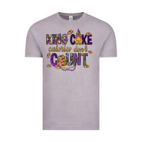 Vintage Zinc King cake calories don't count Vintage Tee - HowdyJamesFarm