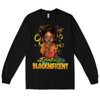 Black Feeling blacknificent Long Sleeve Tee - HowdyJamesFarm