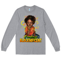 Heather Grey Feeling blacknificent Long Sleeve Tee - HowdyJamesFarm