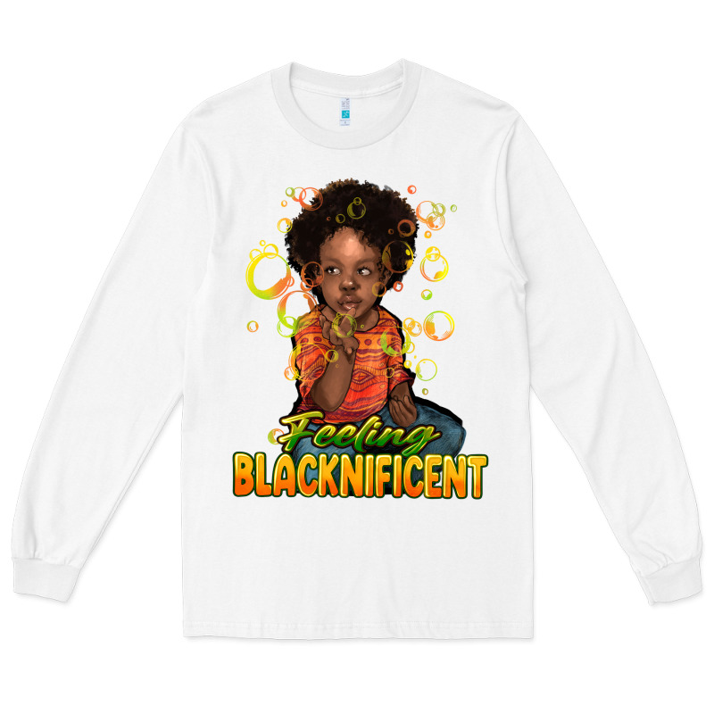 Feeling Blacknificent Long Sleeve Tee by HowdyJamesFarm | Teevron