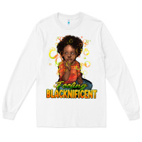 White Feeling blacknificent Long Sleeve Tee - HowdyJamesFarm