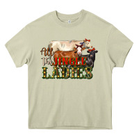 Mossy all the jingle ladies christmas cows Heavy Core Tee - LillyAllenDesigns