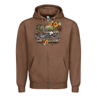 Chestnut blessed nurse Zipper Hoodie - SublimationCraftShop