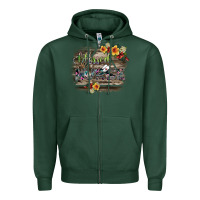 Sports Green blessed nurse Zipper Hoodie - SublimationCraftShop