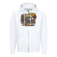 White blessed nurse Zipper Hoodie - SublimationCraftShop