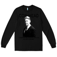 Black connor, roy was interested in politics Long Sleeve Tee - minhPixels