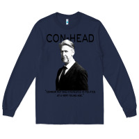 Navy connor, roy was interested in politics Long Sleeve Tee - minhPixels