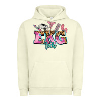Pigment Pistachio ekg tech Urban Hoodie - AdoDesignShop