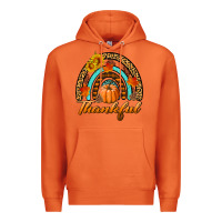 Carrot thankful pumpkin rainbow Premium Hoodie - BundleAndBundleShop