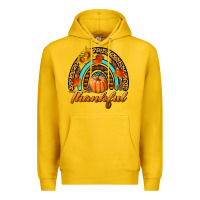 Lemon thankful pumpkin rainbow Premium Hoodie - BundleAndBundleShop