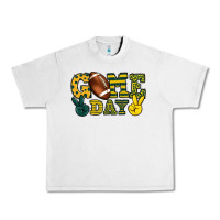 Lunar Rock Game day yellow and green team color Urban Heavy Tee - HowdyJamesFarm