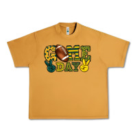 Peanut Butter Game day yellow and green team color Urban Heavy Tee - HowdyJamesFarm