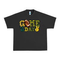 Pigment Black Game day yellow and green team color Urban Heavy Tee - HowdyJamesFarm