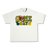 Pistachio Game day yellow and green team color Urban Heavy Tee - HowdyJamesFarm