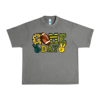 Tornado Game day yellow and green team color Urban Heavy Tee - HowdyJamesFarm
