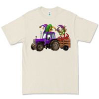 Bone mardi gras mask crawfish farm tractor Premium Tee - RanaPortraitStore