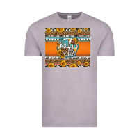 Vintage Zinc sunflowers hexagon frame mama Vintage Tee - Jasminsmagicworld