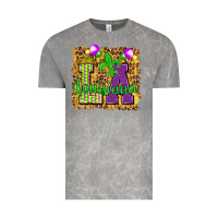 Cloud Rock Louisiana leopard with balloons Vintage Tee - HowdyJamesFarm