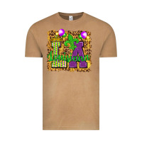 Vintage Camel Louisiana leopard with balloons Vintage Tee - HowdyJamesFarm