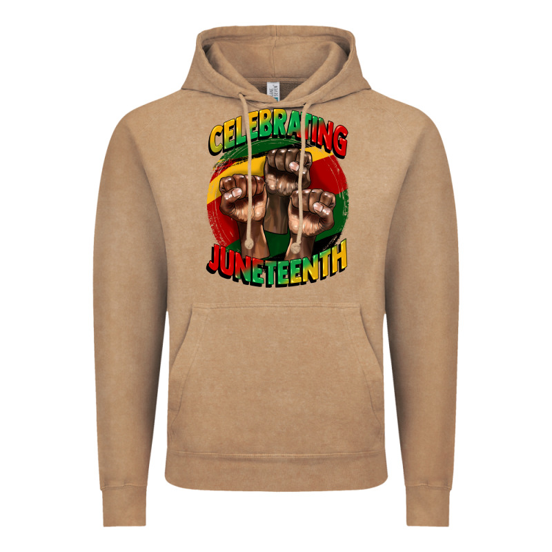 Im Celebrating Juneteenth  (1) Vintage Hoodie by CowGirlArtShop | Teevron