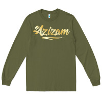 Army Green Azizam Persian Iran Iranian Gift Tala Gold Long Sleeve Tee - minhPixels