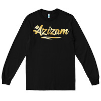 Black Azizam Persian Iran Iranian Gift Tala Gold Long Sleeve Tee - minhPixels