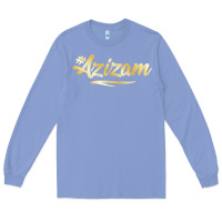 Colony Blue Azizam Persian Iran Iranian Gift Tala Gold Long Sleeve Tee - minhPixels