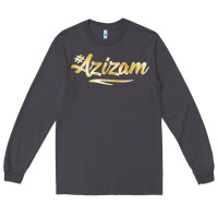 Smoke Azizam Persian Iran Iranian Gift Tala Gold Long Sleeve Tee - minhPixels