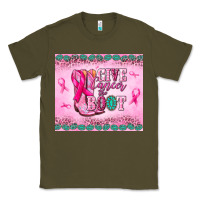 Army Green Give Cancer the boot Classic Tee - NancyCooperArtShop