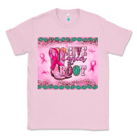 Bubblegum Pink Give Cancer the boot Classic Tee - NancyCooperArtShop