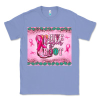 Colony Blue Give Cancer the boot Classic Tee - NancyCooperArtShop