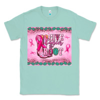 Seafoam Give Cancer the boot Classic Tee - NancyCooperArtShop