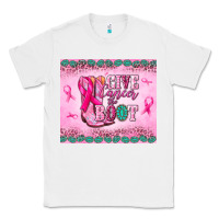 White Give Cancer the boot Classic Tee - NancyCooperArtShop