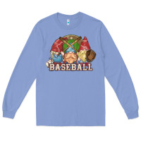 Colony Blue Baseball gnomies Long Sleeve Tee - HowdyJamesFarm