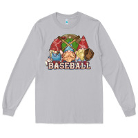 Moon Dust Baseball gnomies Long Sleeve Tee - HowdyJamesFarm