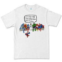 White Superheros Premium Tee - Bettercallsaul