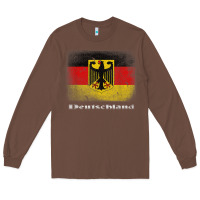 Chestnut Germany German Flag Deutschland Souvenir Gift Alemania Long Sleeve Tee - minhPixels
